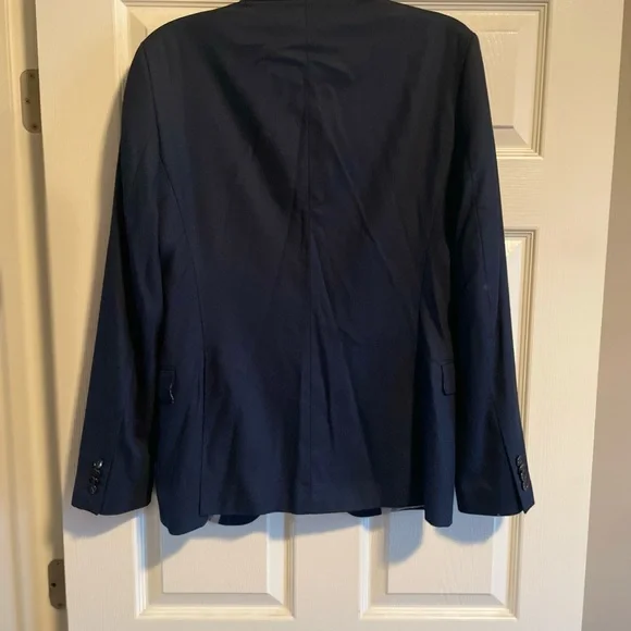 Zara Navy Blue Blazer - Picture 2 of 3